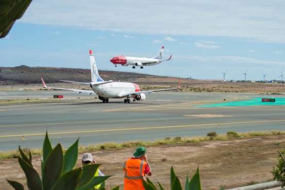  Gando congrega a 65 aficionados a la fotografía aeronáutica (Foto Antonio Rico)
